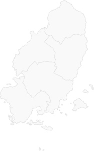 Map of Guimaras showing its five municipalities
